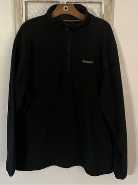 Timberland Black Quarter-Zip Pullover